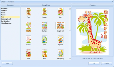 Screenshot of the application Poster Designer - #2