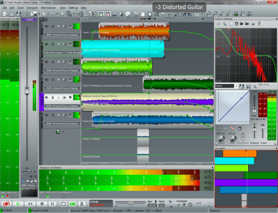 Screenshot of the application n-Track Studio - #3