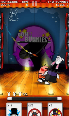 Screenshot of the application oOH!! Bunnies - #2