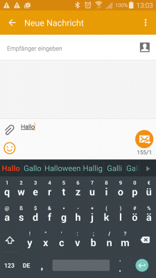 Screenshot of the application German for Smart Keyboard - #2