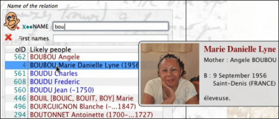 Screenshot of the application ohmiGene Lite - #3
