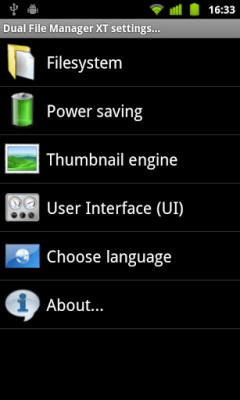 Screenshot of the application Dual File Manager XT - #2