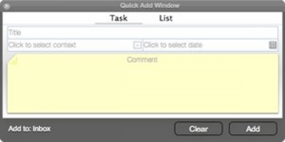Screenshot of the application Organize:Pro - #2