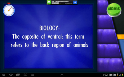 Screenshot of the application Jeopardy! - #3