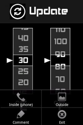 Screenshot of the application Free Thermometer - #2