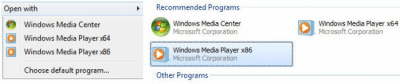 Screenshot of the application x64 Components - #2