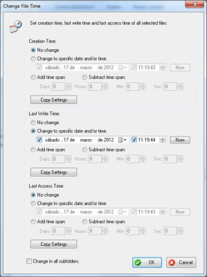 Screenshot of the application FileMenu Tools - #9