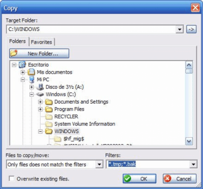 Screenshot of the application FileMenu Tools Portable - #7