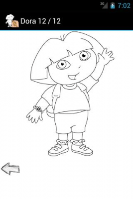 Screenshot of the application How to draw: cartoon characters - #4