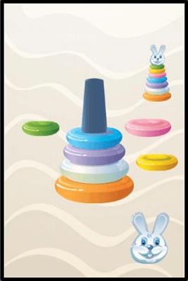 Screenshot of the application Pyramid for children - #2