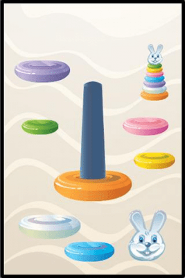 Screenshot of the application Pyramid for children - #3