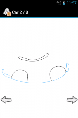 Screenshot of the application How to draw Toy Cars - #3