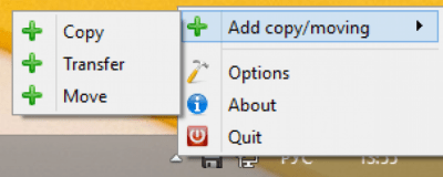 Screenshot of the application Ultracopier Free - #2