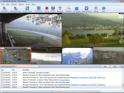 Screenshot of the application Security Monitor Pro - #2