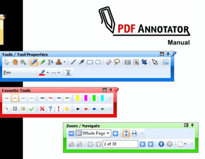 Screenshot of the application PDF Annotator - #3