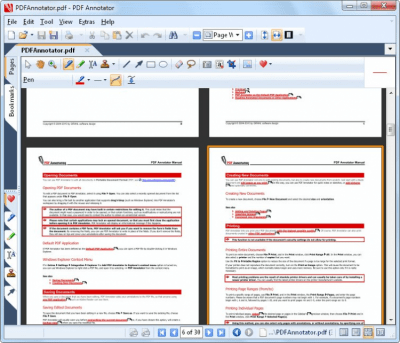 Screenshot of the application PDF Annotator - #4