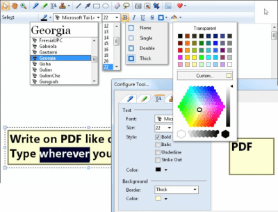 Screenshot of the application PDF Annotator - #6