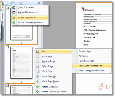 Screenshot of the application PDF Annotator - #7