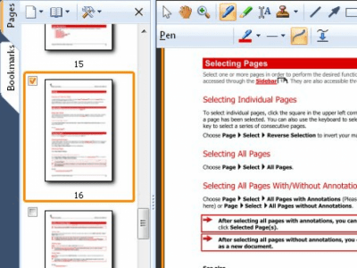 Screenshot of the application PDF Annotator - #8