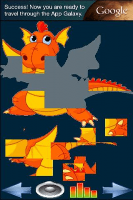 Screenshot of the application Assemble the dinosaur figure - #3
