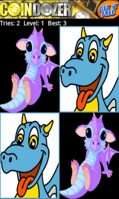Screenshot of the application Dinosaurs Memory Game - #4