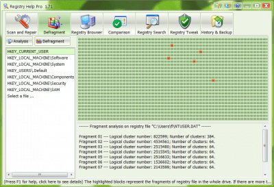 Screenshot of the application Registry Help Free - #2