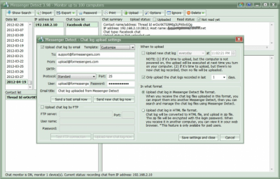 Screenshot of the application Messenger Detect - #2