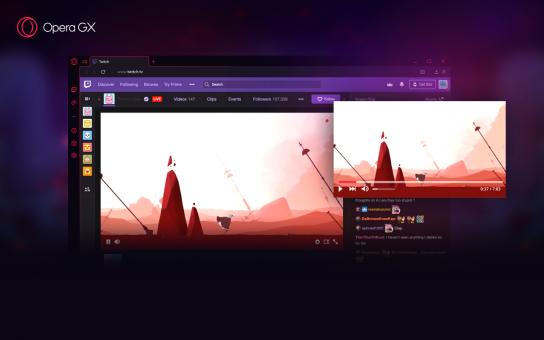 Opera released a gamer-friendly browser