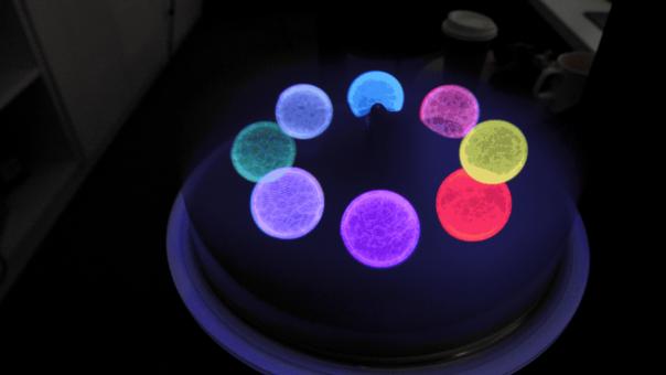 Star Wars-inspired holographic table created